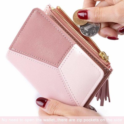 AlexVyan Women Casual, Ethnic, Evening/Party, Formal, Travel, Trendy Pink Genuine Leather Wallet(4 Card Slots)