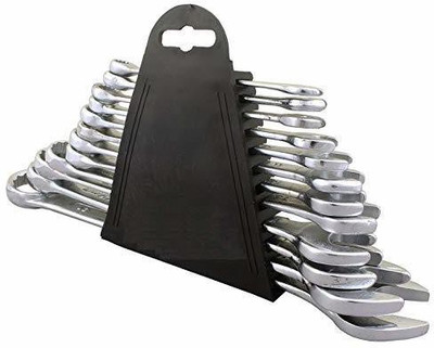 JMD Tools Long Combination Spanner/Wrench Set Tools kit/12 Piece Double Sided Combination Wrench(Pack of 1)