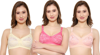 KSB Enterprises Women Full Coverage Non Padded Bra(Multicolor)