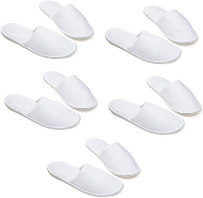 Kudize Women Slides(White , 6)