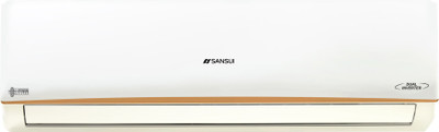 Sansui Activated Carbon Filter 1.5 Ton 3 Star Split Dual Inverter Smart AC with Wi-fi Connect  - White (SAC153SIASMART, Copper Condenser)