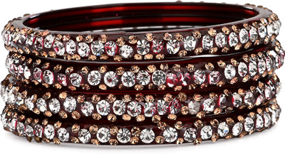 1st Time Glass Bangle Set(Pack of 4)