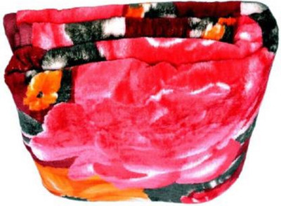 GKM Floral Double AC Blanket for  Mild Winter(Woollen Blend, Multicolor)