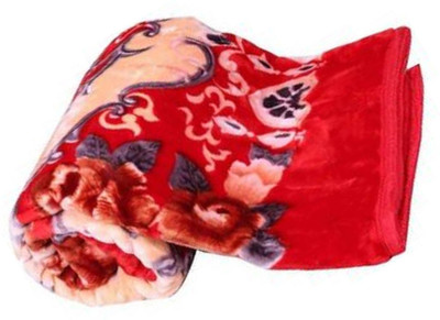 Changers Printed Double Mink Blanket for  Mild Winter(Microfiber, Multicolor)