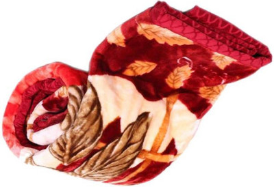 Swikon star Abstract Double AC Blanket for  Mild Winter(Woollen Blend, Multicolor)