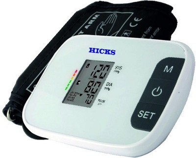 Hicks DIGITAL BLOOD PRESSURE MONITOR N 810 Bp Monitor(White)