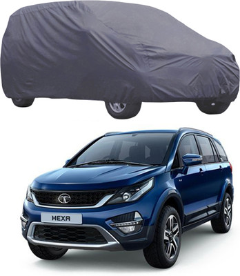 ABS AUTO TREND Car Cover For Tata Hexa (Without Mirror Pockets)(Grey)