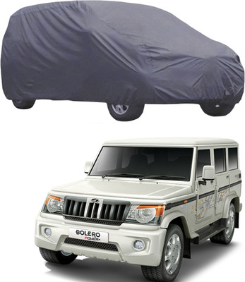 ABS AUTO TREND Car Cover For Mahindra Bolero (Without Mirror Pockets)(Grey)