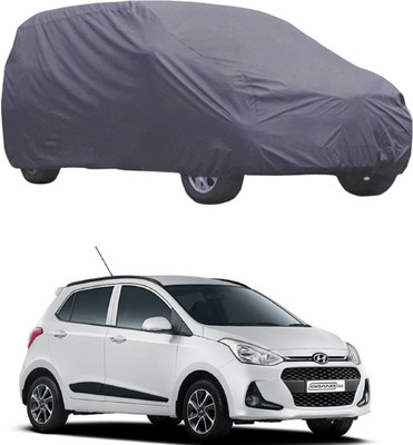 ABS AUTO TREND Car Cover For Hyundai Grand i10 (Without Mirror Pockets)(Grey)