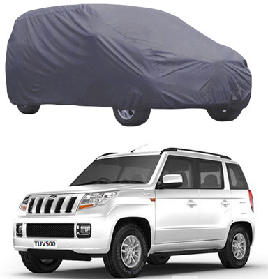 ABS AUTO TREND Car Cover For Mahindra TUV300 (Without Mirror Pockets)(Grey)