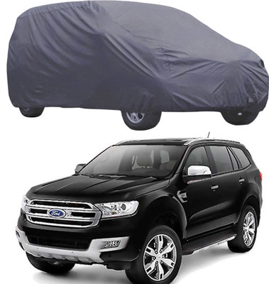 ABS AUTO TREND Car Cover For Ford Endeavour (Without Mirror Pockets)(Grey)