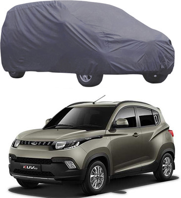 ABS AUTO TREND Car Cover For Mahindra KUV100 (Without Mirror Pockets)(Grey)