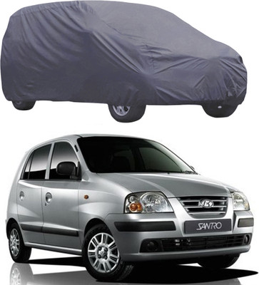 ABS AUTO TREND Car Cover For Hyundai Santro (Without Mirror Pockets)(Grey)