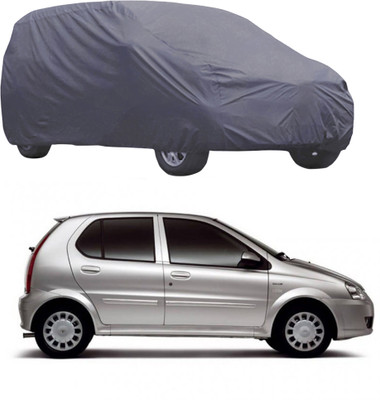 ABS AUTO TREND Car Cover For Tata Indica V2 (Without Mirror Pockets)(Grey)