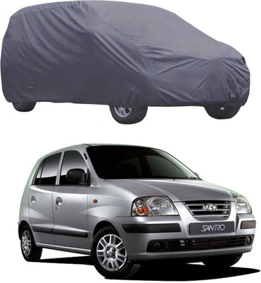 ABS AUTO TREND Car Cover For Hyundai Santro (Without Mirror Pockets)(Grey)