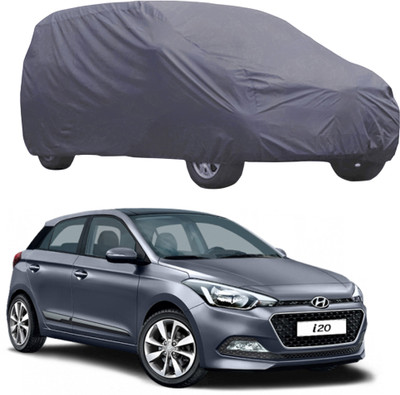 ABS AUTO TREND Car Cover For Hyundai i10 (Without Mirror Pockets)(Grey)