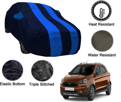 MOCKHE Car Cover For Ford Freestyle (With Mirror Pockets)(Blue, Blue)