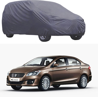 ABS AUTO TREND Car Cover For Maruti Suzuki Ciaz (Without Mirror Pockets)(Grey)