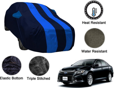 MOCKHE Car Cover For Toyota Camry (With Mirror Pockets)(Blue, Blue)