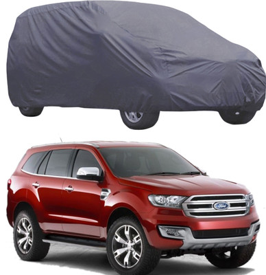 ABS AUTO TREND Car Cover For Ford Endeavour (Without Mirror Pockets)(Grey)