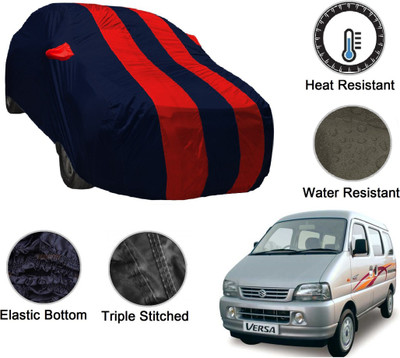MOCKHE Car Cover For Maruti Suzuki Versa (With Mirror Pockets)(Blue, Red)