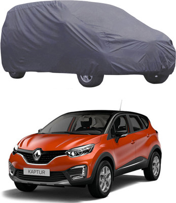 ABS AUTO TREND Car Cover For Renault Captur (Without Mirror Pockets)(Grey)