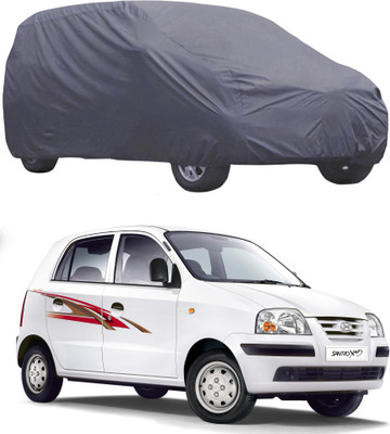 ABS AUTO TREND Car Cover For Hyundai Santro Xing (Without Mirror Pockets)(Grey)