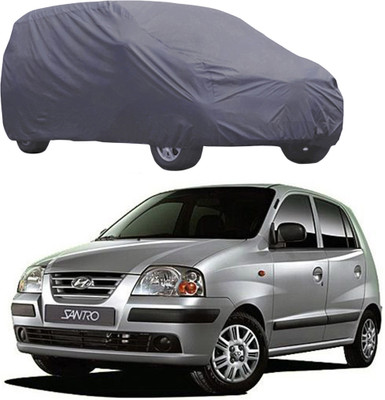 ABS AUTO TREND Car Cover For Hyundai Santro (Without Mirror Pockets)(Grey)