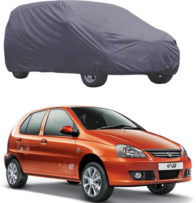 ABS AUTO TREND Car Cover For Tata Indica eV2 (Without Mirror Pockets)(Grey)