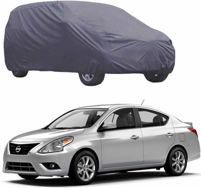ABS AUTO TREND Car Cover For Nissan Sunny (Without Mirror Pockets)(Grey)