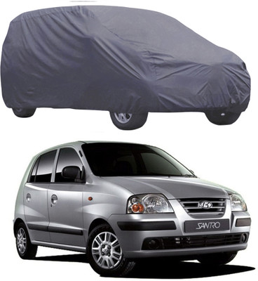 ABS AUTO TREND Car Cover For Hyundai Santro Xing (Without Mirror Pockets)(Grey)