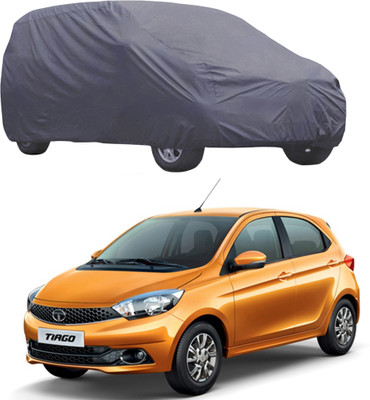 ABS AUTO TREND Car Cover For Tata Tiago (Without Mirror Pockets)(Grey)