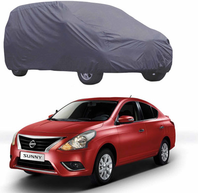 ABS AUTO TREND Car Cover For Nissan Sunny (Without Mirror Pockets)(Grey)