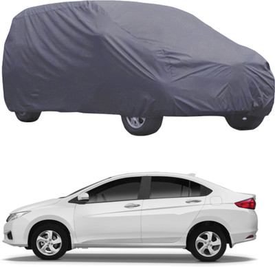 ABS AUTO TREND Car Cover For Honda City (Without Mirror Pockets)(Grey)