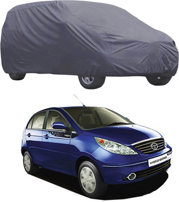 ABS AUTO TREND Car Cover For Tata Indica Vista (Without Mirror Pockets)(Grey)