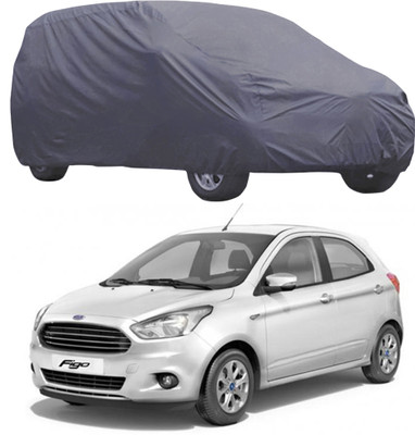 ERcial Store Car Cover For Ford Figo (Without Mirror Pockets)(Grey)