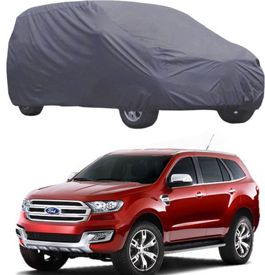 ABS AUTO TREND Car Cover For Ford Endeavour (Without Mirror Pockets)(Grey)