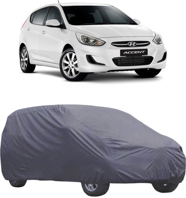 ABS AUTO TREND Car Cover For Hyundai Xcent (Without Mirror Pockets)(Grey)