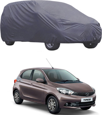 ABS AUTO TREND Car Cover For Tata Tiago (Without Mirror Pockets)(Grey)