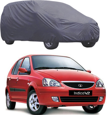 ABS AUTO TREND Car Cover For Tata Indica V2 (Without Mirror Pockets)(Grey)