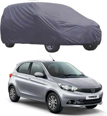 ABS AUTO TREND Car Cover For Tata Tiago (Without Mirror Pockets)(Grey)