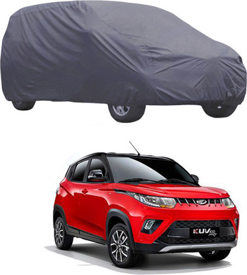 ABS AUTO TREND Car Cover For Mahindra KUV100 (Without Mirror Pockets)(Grey)