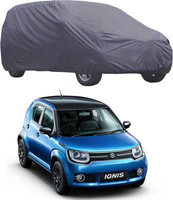 ABS AUTO TREND Car Cover For Maruti Suzuki Ignis (Without Mirror Pockets)(Grey)