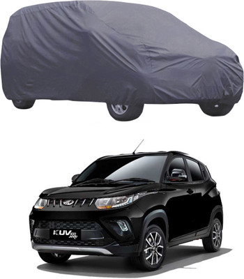 ABS AUTO TREND Car Cover For Mahindra KUV100 (Without Mirror Pockets)(Grey)