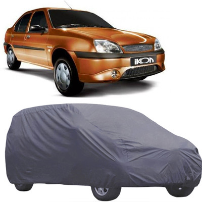 ABS AUTO TREND Car Cover For Ford Ikon (Without Mirror Pockets)(Grey)