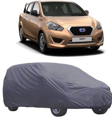 ABS AUTO TREND Car Cover For Datsun Go+ (Without Mirror Pockets)(Grey)
