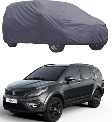 ABS AUTO TREND Car Cover For Tata Hexa (Without Mirror Pockets)(Grey)