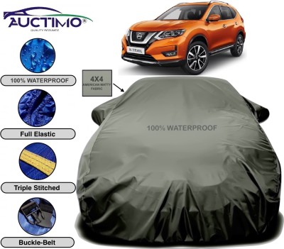 AUCTIMO Car Cover For Nissan X-Trail (With Mirror Pockets)(Green)