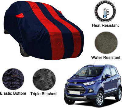 Amanzo Car Cover For Ford Ecosport (With Mirror Pockets)(Blue, Red)