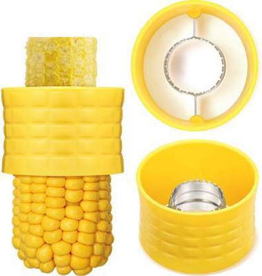 Lucifer One-Step Corn Kerneler/ Corn Cutter Corn Slicer Corn Grater & Slicer(1 SWEETCORN CUTER)